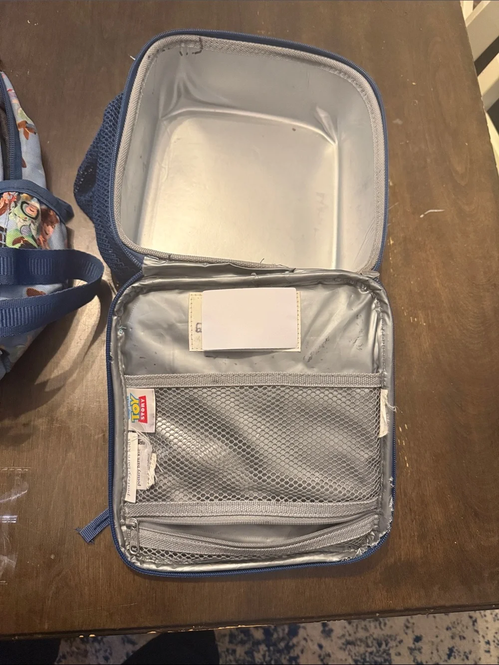 Small Pottery Barn Toy Story Backpack and Lunchbox